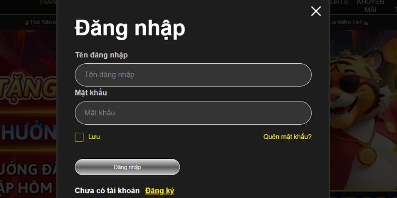 Đăng nhập Betvnd đơn giản, nhanh chóng trên website trực tuyến